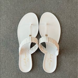 Jack Rodger’s Jellies, White, Size 10